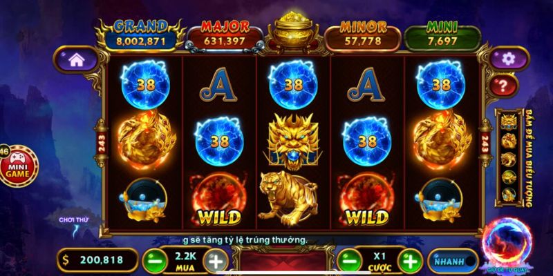 Các biểu tượng cơ bản trong trò chơi nổ hũ quốc tế